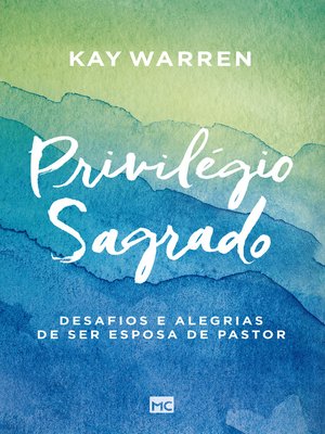 cover image of Privilégio sagrado